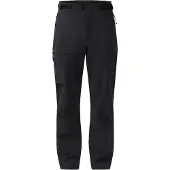 Haglöfs - Vandringskläder - ROC Sight Softshell II Pant M True Black för UnisexSoftshell - Storlek M - Svart