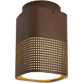 Nordlux Utomhus-downlight Sidara Seaside, brun metallic, IP54, E27 Sidara, dimbar, Brun / rost, Aluminium / grå / zink, Modern, Taklampa