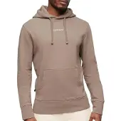 Superdry Micro Logo Graphic Loose Tröja Med Huva