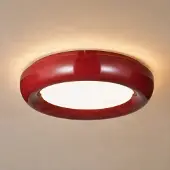 LINDBY Taklampa Lennox , dimbar, Röd, Vardagsrum / matsal, Metall, Modern, Taklampa