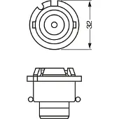 Bosch Xenon-lampa D2S White 35W