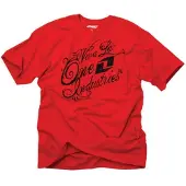 One Industries Viva Red Man T-shirt Med Korta ärmar