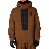 686 - Skidjackor - M Ghost 2.5L Anorak Dark Earth Ripstop för UnisexUll - Storlek L - Brun