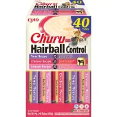 Ciao Churu Variety Hairball Kattgodis 40x14g