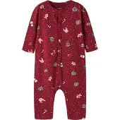 Name it Pyjamas 'NBNVismas' guldgul / smaragd / mörkröd / vit