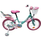 Volare - Children's Bicycle 16 - Unicorn Green
