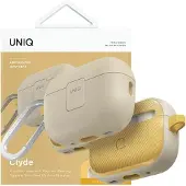 Uniq Clyde Lock Case för AirPods Pro 2 (2022/2023) - beige och gul