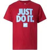 Nike T-shirt ljusblå / röd / vit