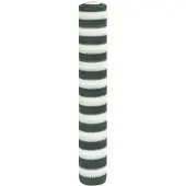 vidaXL Insynsskyddsnät grön och vit 2x10 m HDPE 150 g/m²