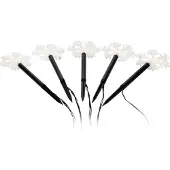 Konstsmide 4469-100 Utomhusbelysning dekoration Set 5 st LED LED fast installerad Svart