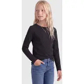 Kids Only GIRLS T-shirt 'KOGNew' svart