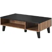 Cama Meble Cama LOTTA 110 coffee table wotan oak/mat black