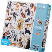 Crocodile Creek Dogs Pussel 200 Bitar