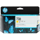 HP 738 Bläckpatron Gul