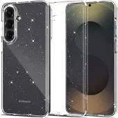 Tech-Protect Samsung Galaxy S26 FlexAir Glitter TPU Skal - Genomskinlig