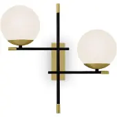 Maytoni Vägglampa Nostalgia, dimbar, Vardagsrum / matsal, Glas, Modern, Vägglampa, vägglampa inomhus