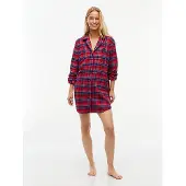 Tommy Hilfiger Essential Relaxed Flannel Shirt Nightdress