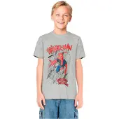 Mister tee Spiderman Comic T-shirt Med Korta ärmar