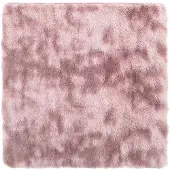 vidaXL Ryamatta med lång lugg NAVARRA dammig rosa 200x200 cm polyester