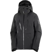 Salomon - Skidjackor dam - Brilliant 2.0 Jacket W Deep Black för UnisexTrä - Storlek L - Svart