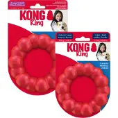 Kong Leksak Ring Classic Röd M/l 11cm