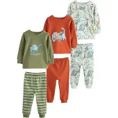 Next Pyjamas ljusblå / mint / kiwi / mandarin