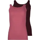 Skiny Topp rosa / vinröd