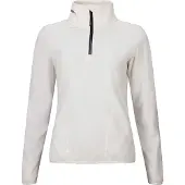 Rossignol - Fleece dam - W Quarter Zip Polar Fleece White för Unisex - Storlek M - Vit