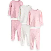 Next Pyjamas rosa / gammalrosa / off-white