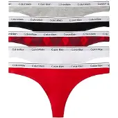 Calvin Klein 5 Pack Thongs Icon Logo