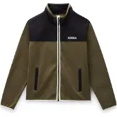 Napapijri Fleecejacka 'T-Dergana' khaki / svart