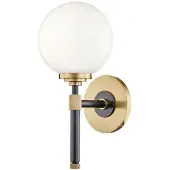 Hudson Valley Lighting Bowery badrumsbelysning antik mässing/brons