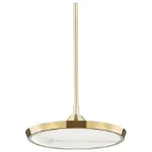 Hudson Valley Lighting Draper taklampa antik mässing