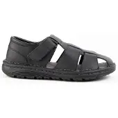 Purapiel Sandalia De Piel Para Hombre. Beira7 102729 44 svart