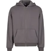 Urban Classics Fluffy Hoodie med Dragkedja magnet, L