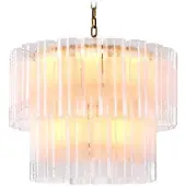 Eichholtz Denton taklampa antik mässing