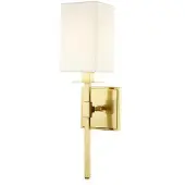 Hudson Valley Lighting Taunton vägglampa antik mässing
