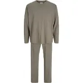 Jack & Jones Pyjamas lång 'JACALFRED' khaki