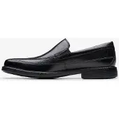 Clarks Cosgrove Fria Svarta Läderdojor