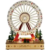 Konstsmide 3249-100 LED-Silhouette Adventskalender Varmvit LED Natur