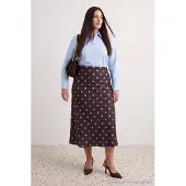 Trendyol Dam Flerfärgad Enfärgad Midi Plus size Kjolar