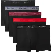 Calvin Klein 5 Pack Trunks 100 Cotton Holiday