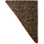 Zwillingsherz Scarf brun / cappuccino / svart