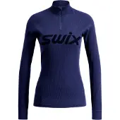 Swix RaceX Merino Half Zip, Dam, Navy