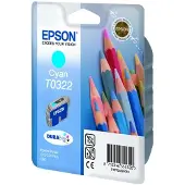 Epson T0322 cyan bläckpatron (original)