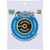 Martin Gitarrsträngar Authentic Acoustic SP 80/20 Bronze 12-String Ex Light 10-47