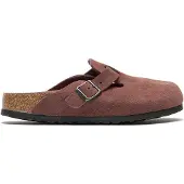 Birkenstock Pantolette 'Boston' mörkbrun