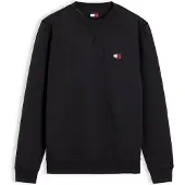 Tommy Hilfiger Tommy Jeans Badge Fleece Crew Neck Sweatshirt