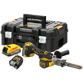 DeWalt Bandslip DCM200E2T-QW; 18 V; 2x1,7 Ah batt.