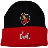 King Kameha Mössa 'Bart Devil' svart